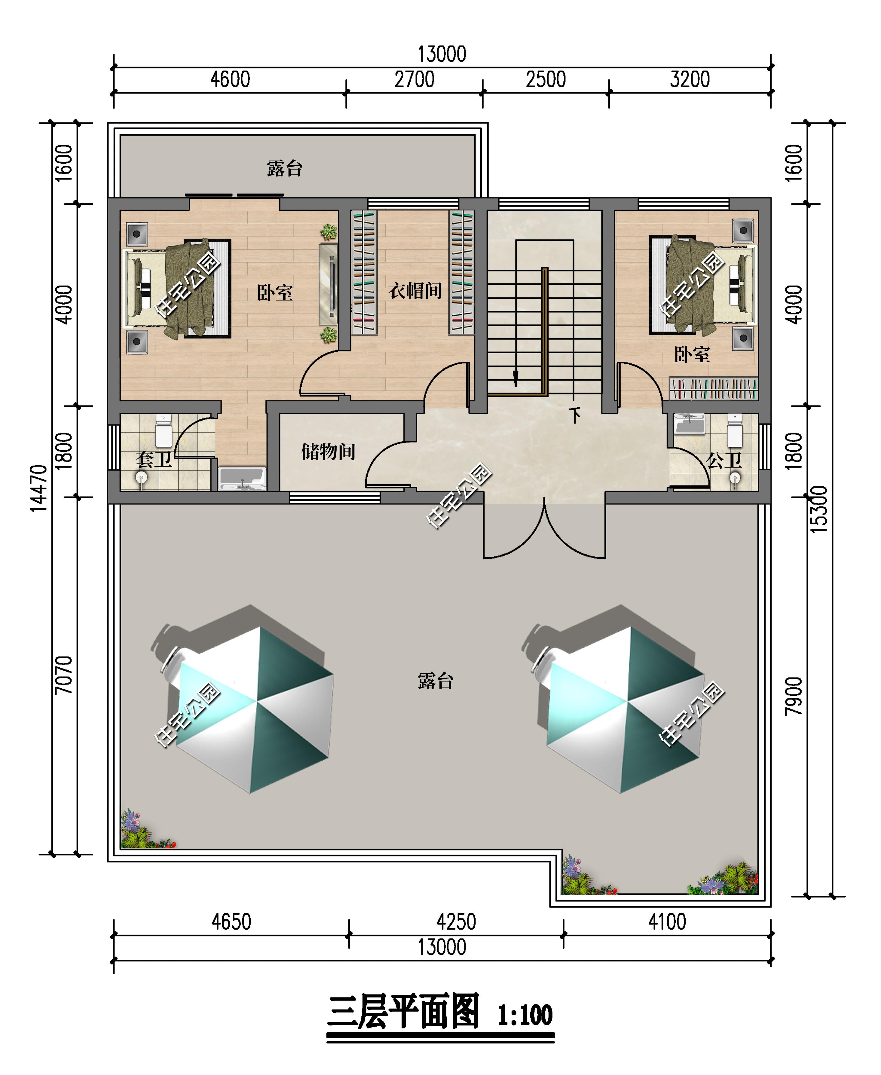 10 modern style villa drawings with a minimum cost of only 200,000 yuan. Which one do you think is more suitable for rural areas?