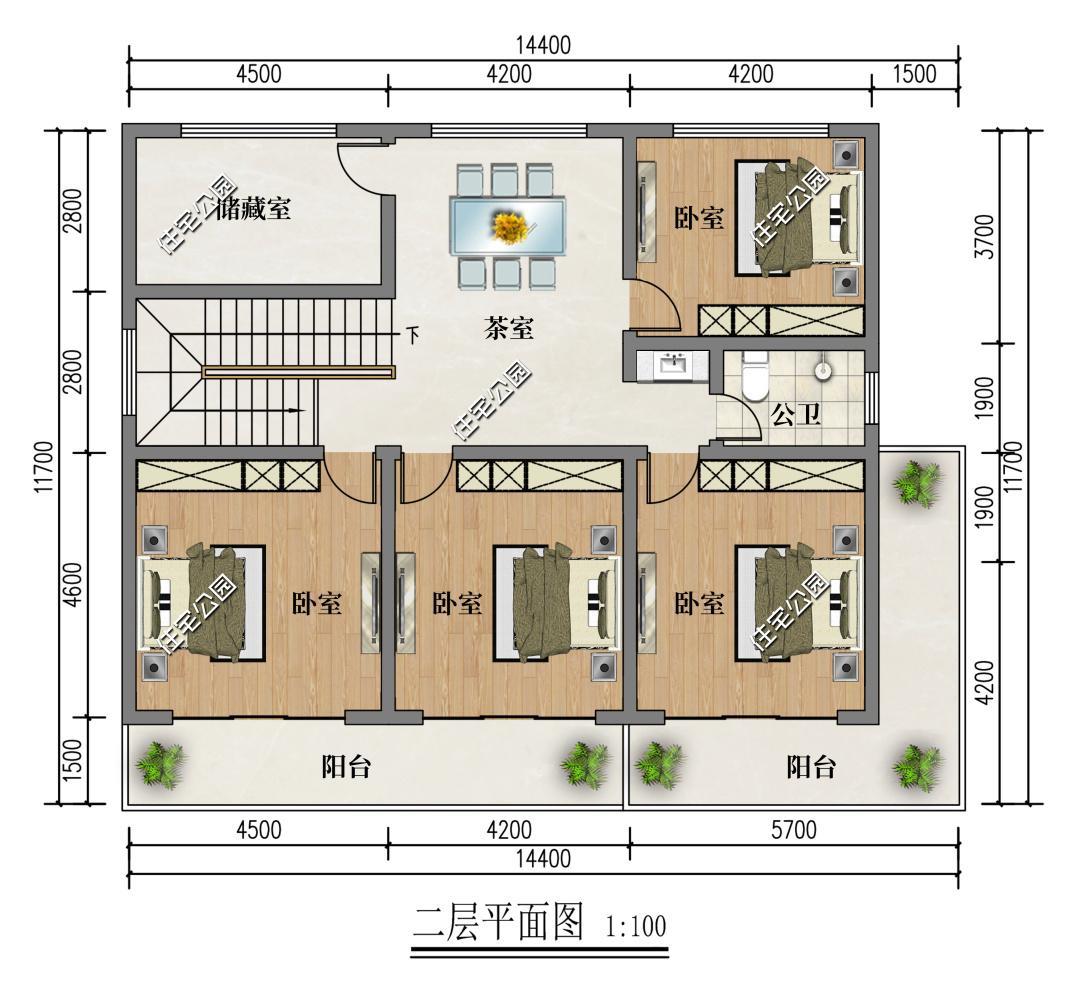 10 modern style villa drawings with a minimum cost of only 200,000 yuan. Which one do you think is more suitable for rural areas?