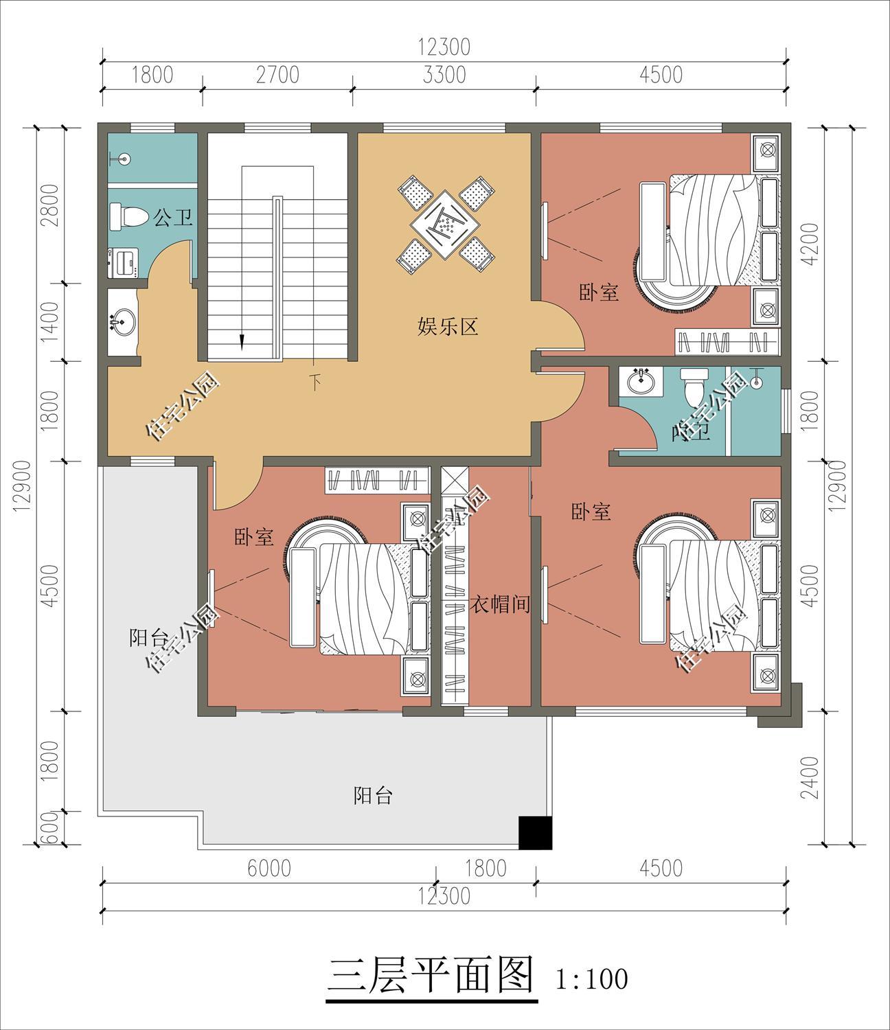 10 modern style villa drawings with a minimum cost of only 200,000 yuan. Which one do you think is more suitable for rural areas?