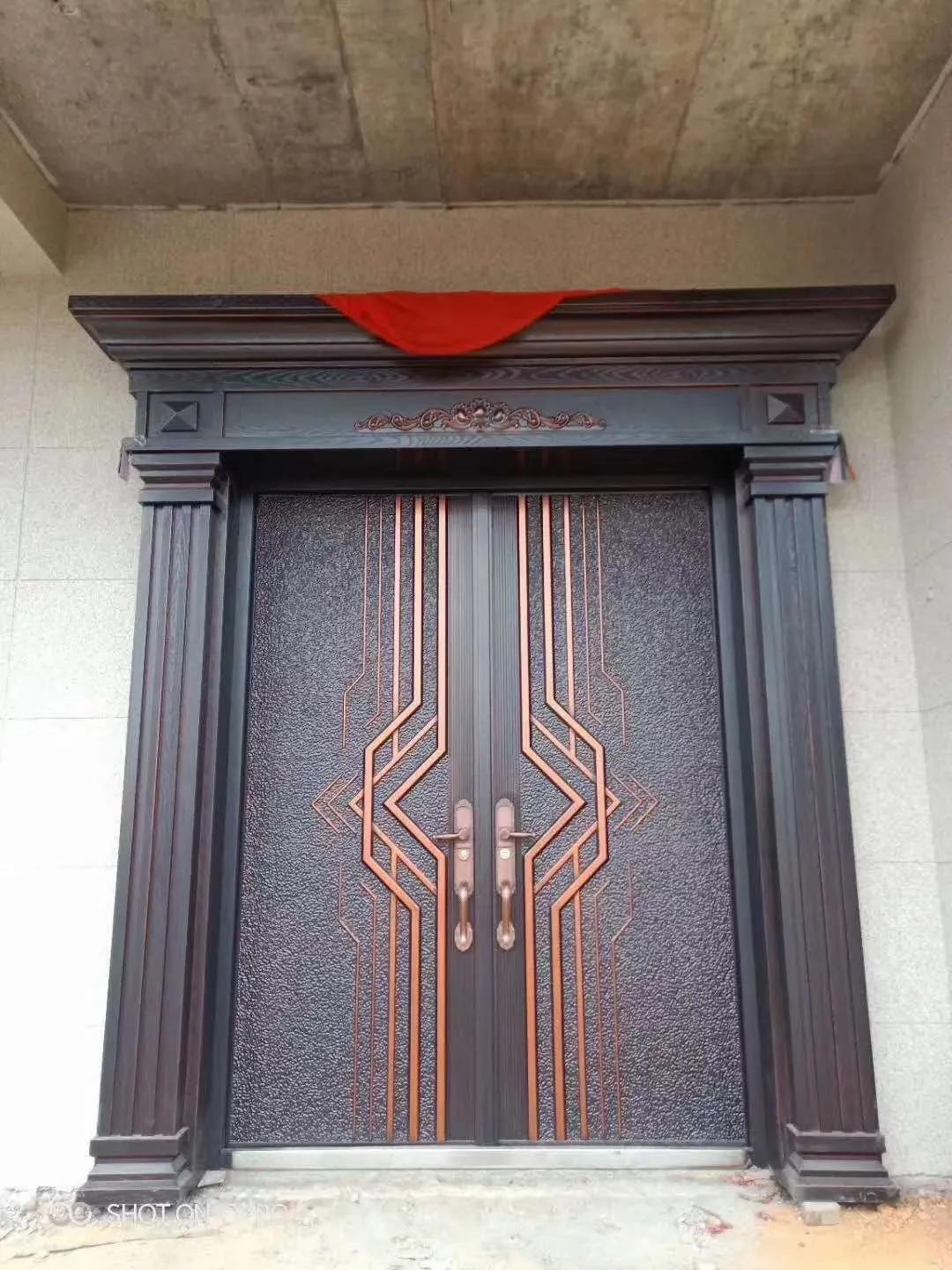This is how you should choose between copper doors and cast aluminum doors...