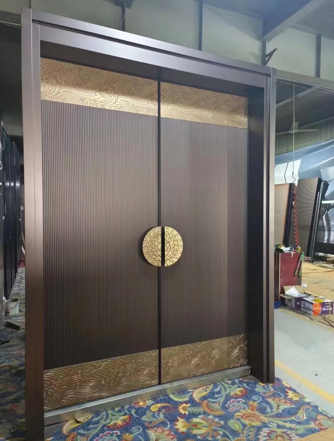 2024 new model of rural self-built villa door