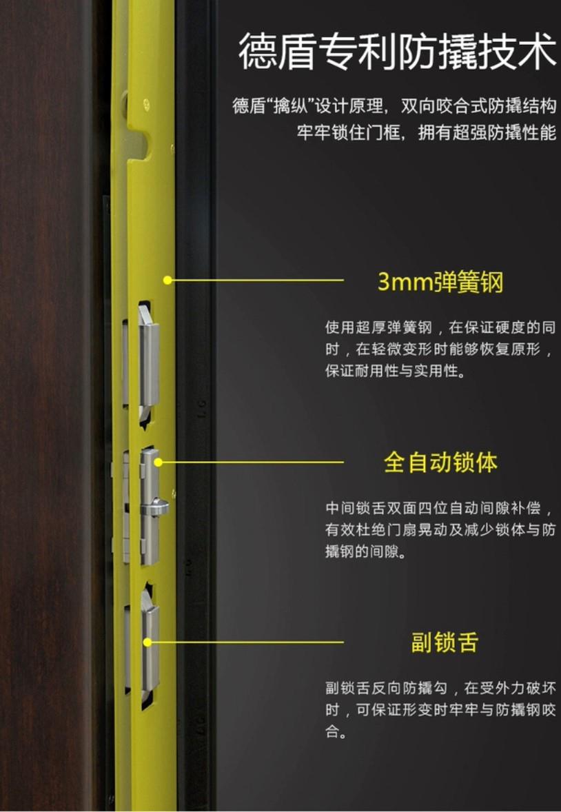How to choose high-end smart doors? How about German Deshield ultra-pry-proof smart doors?