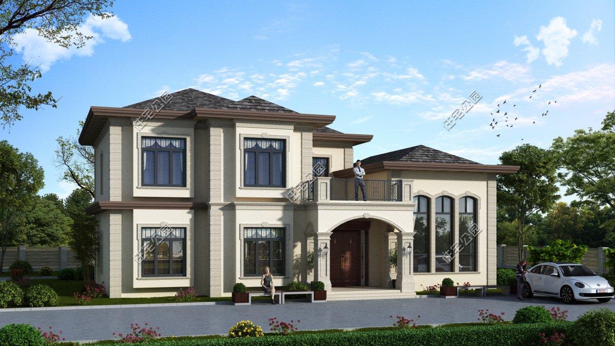 A collection of 10 European-style rural villas. The 5th and 6th villas are built by the most people. The cost of the 9th is only 180,000?