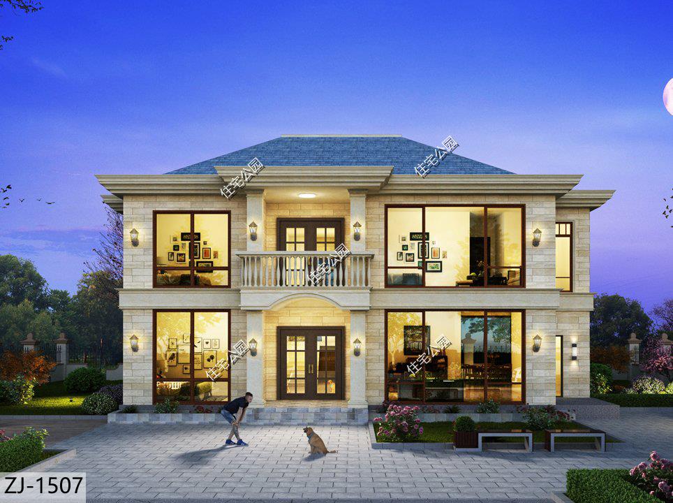 A collection of 10 European-style rural villas. The 5th and 6th villas are built by the most people. The cost of the 9th is only 180,000?