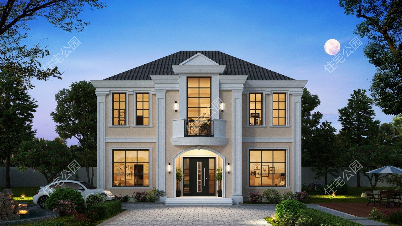 A collection of 10 European-style rural villas. The 5th and 6th villas are built by the most people. The cost of the 9th is only 180,000?