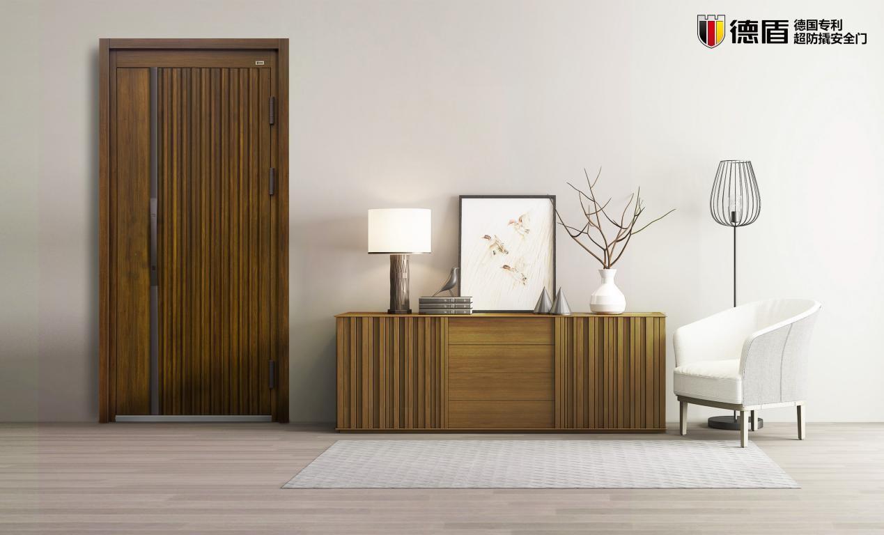 Subverting the traditional security door, German Deshield ultra-pry-proof smart door opens the door to the intelligent era