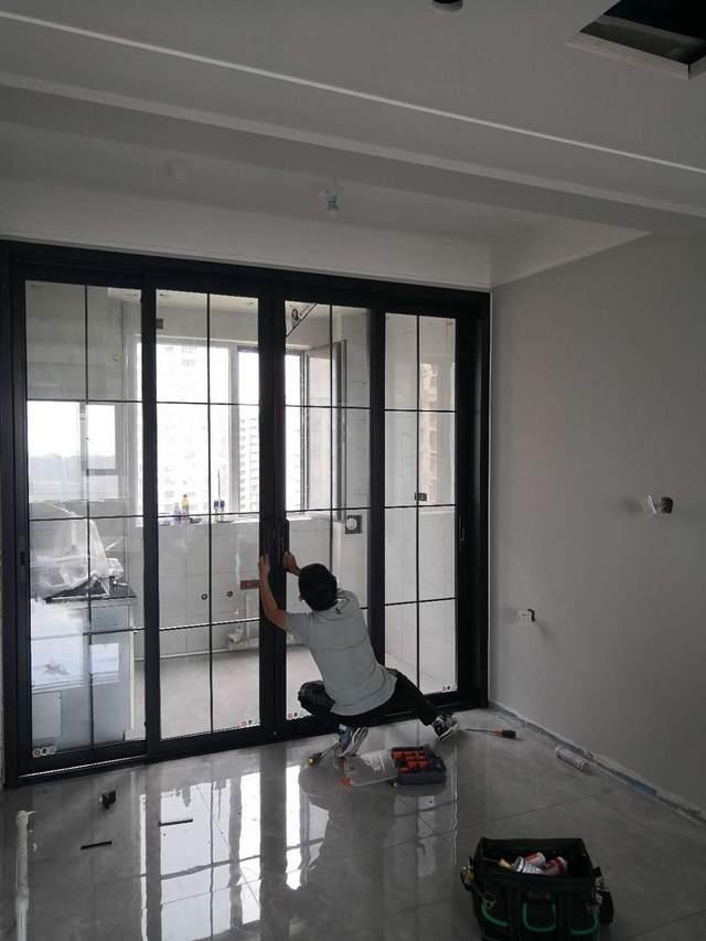 After changing the kitchen sliding door twice, I figured out which one is better, hanging rail or floor rail. I suggest you take a look.