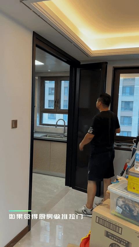 More and more people are installing \"pocket doors\" and \"PD doors\" in their kitchens instead of sliding doors. It\'s so smart.