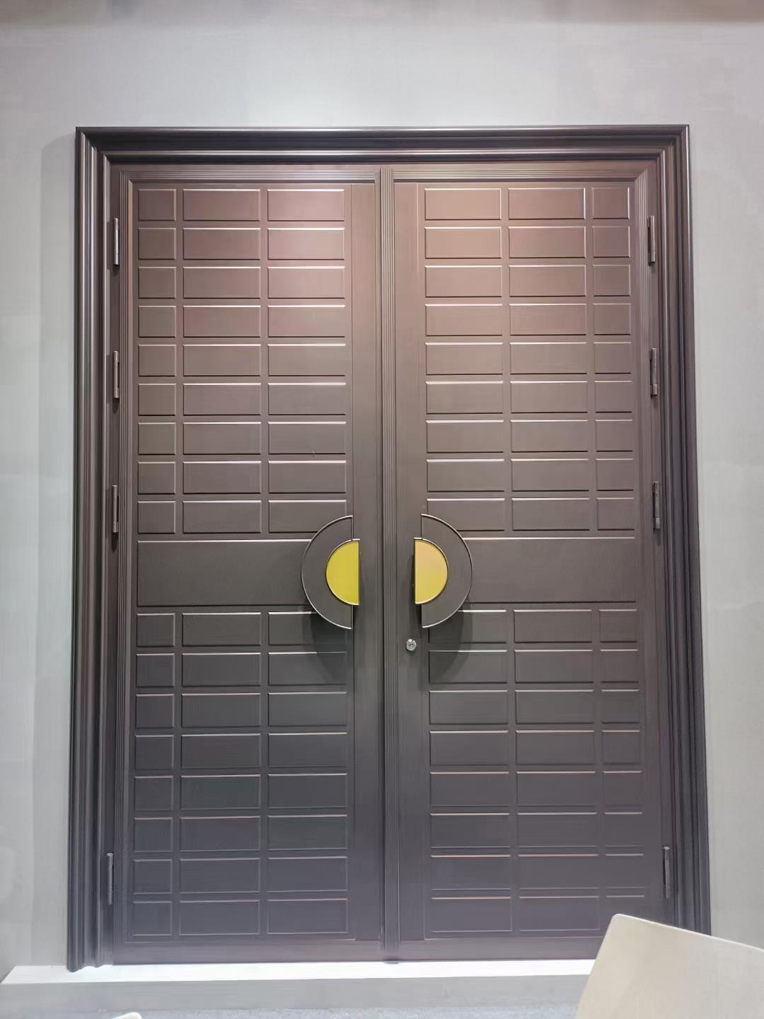 Cast aluminum door 2024 new style