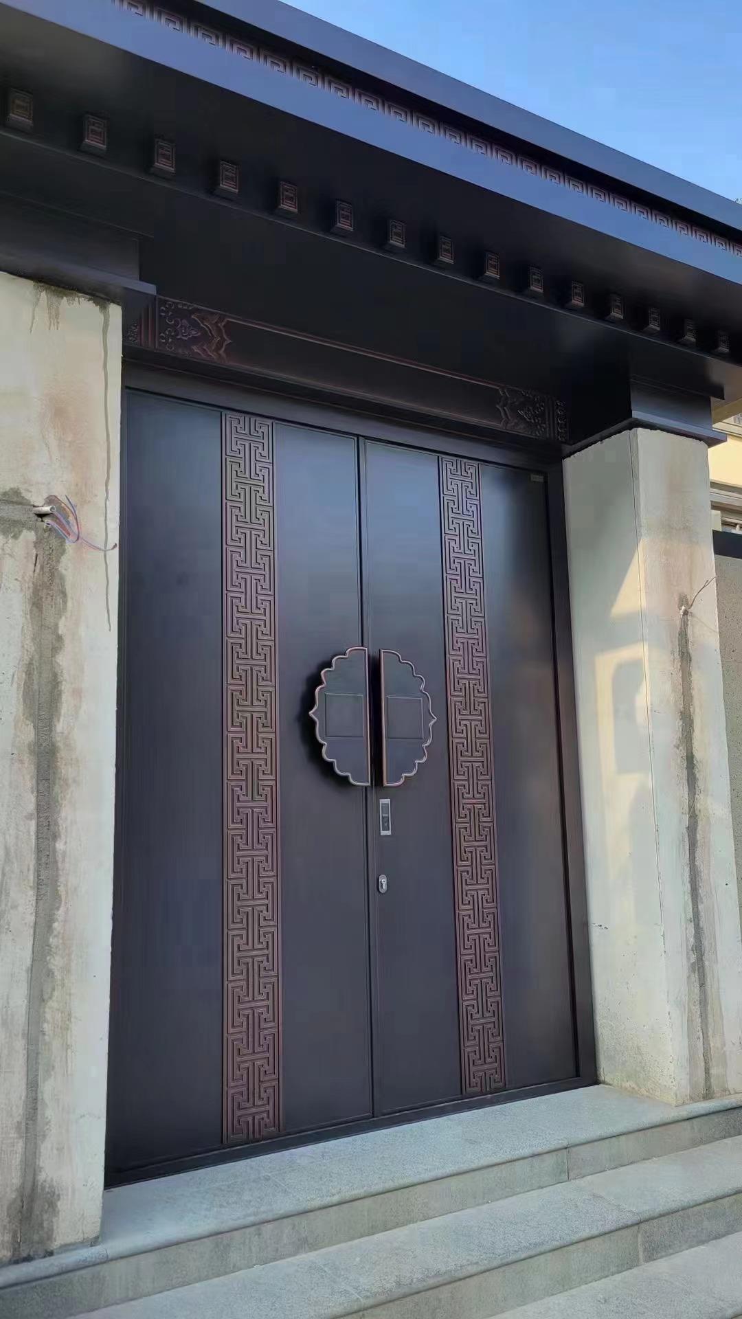 Cast aluminum door 2024 new style