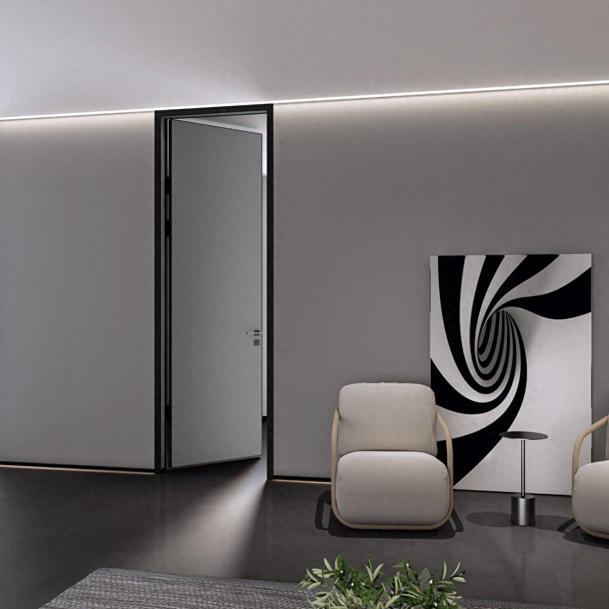 Diyason aluminum wood ecological door, sold to people who understand