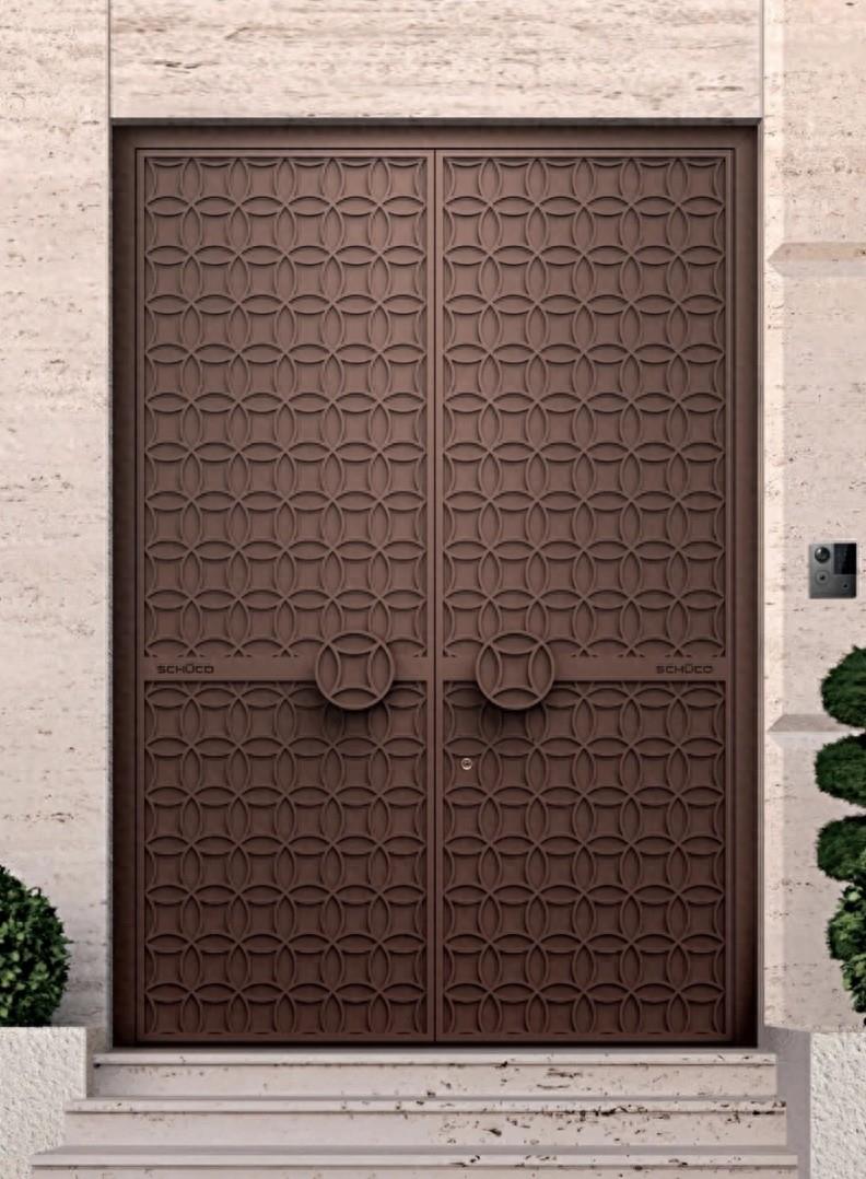 Cast aluminum door 2024 new style
