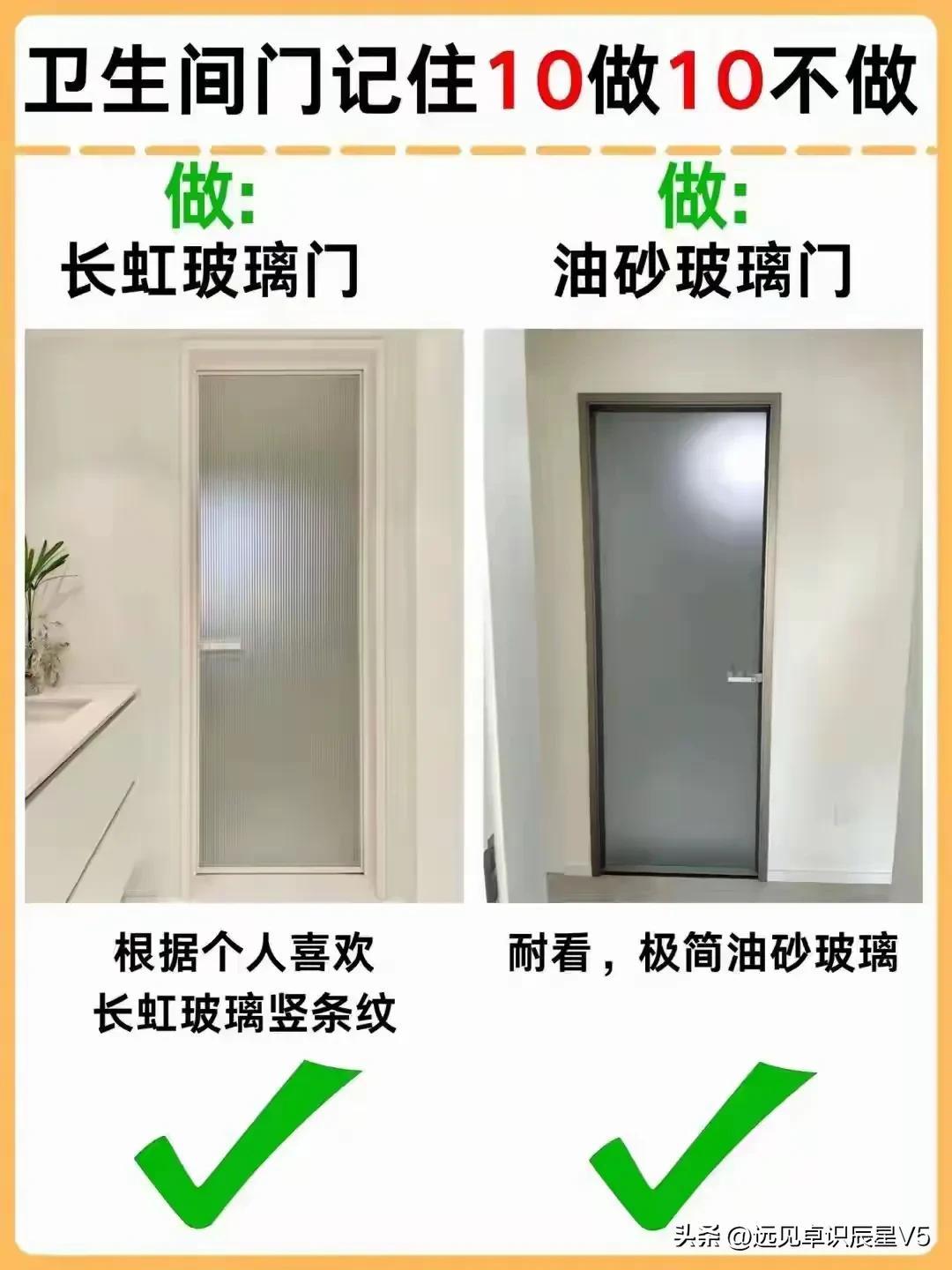 These ten ways to install bathroom doors, don’t install them wrongly