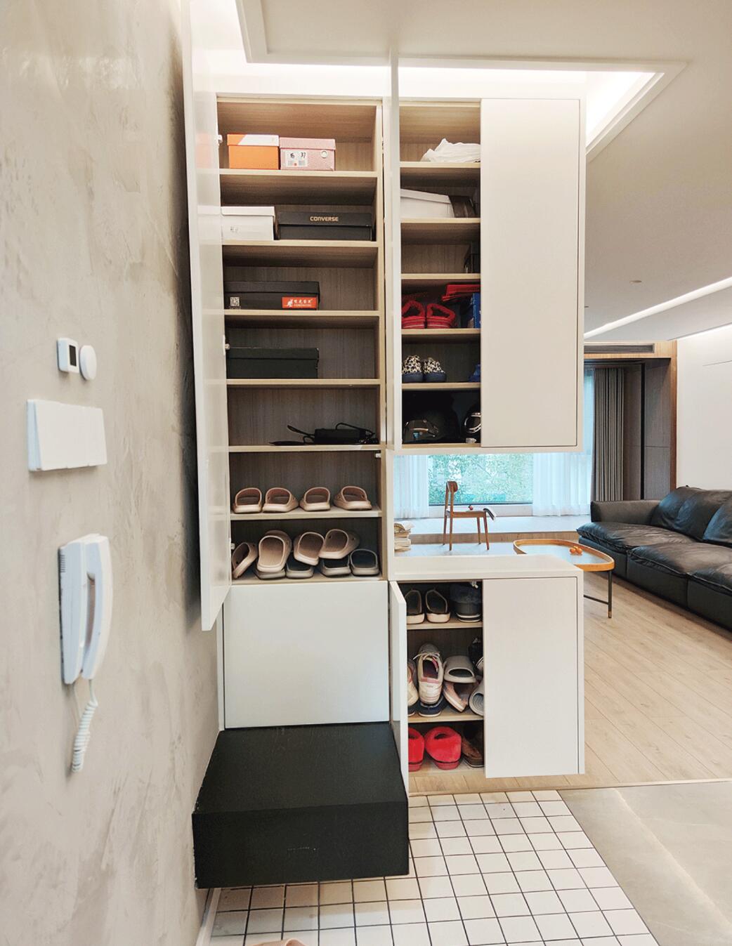 Just change the direction of the entrance door, and the sense of space will immediately double! Her design ideas are so clever