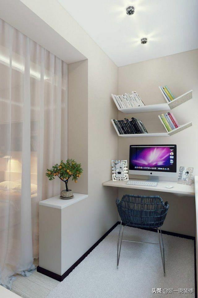 During the original decoration, the balcony and the living room were not merged, and a folding door was made. After moving in, I found that it was really wise.