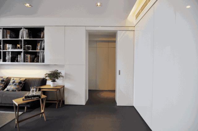 The invisible door is designed so that you can’t even find the door