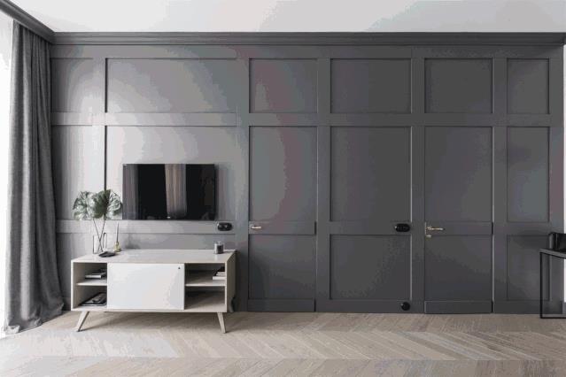 The invisible door is designed so that you can’t even find the door