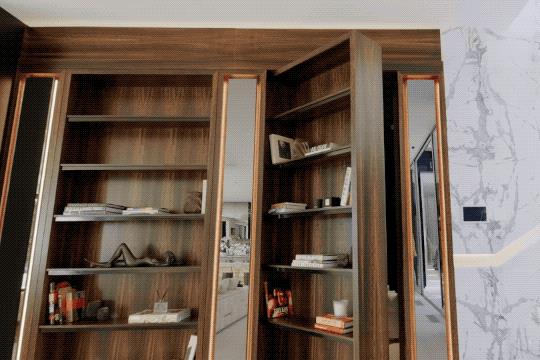 The invisible door is designed so that you can’t even find the door