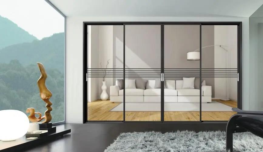 High-performance system doors and windows Weibo: lifting sliding door, large load-bearing, light control