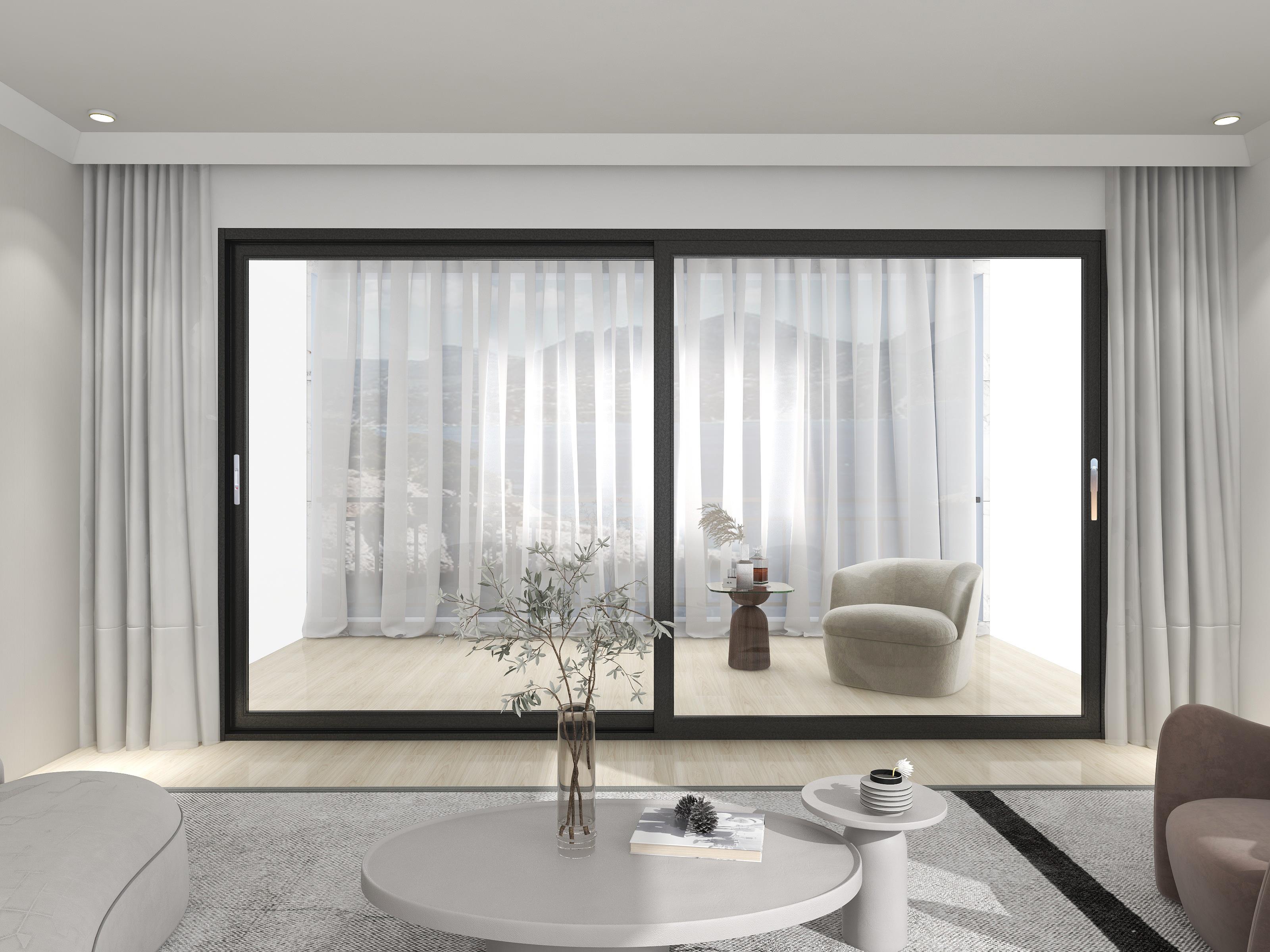 High-performance system doors and windows Weibo: lifting sliding door, large load-bearing, light control