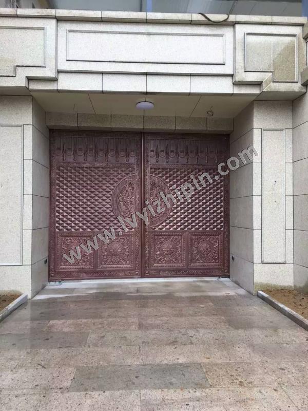 Details you must pay attention to when choosing villa cast aluminum doors