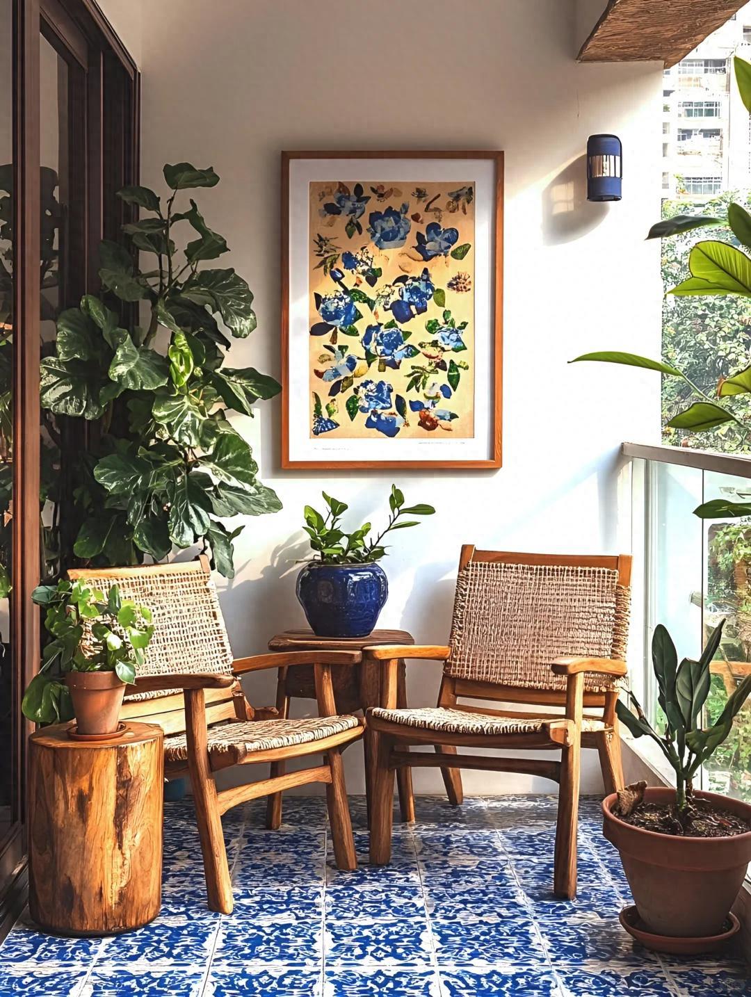 Tips | Create a lazy balcony in this way, so comfortable that you don’t want to go out!